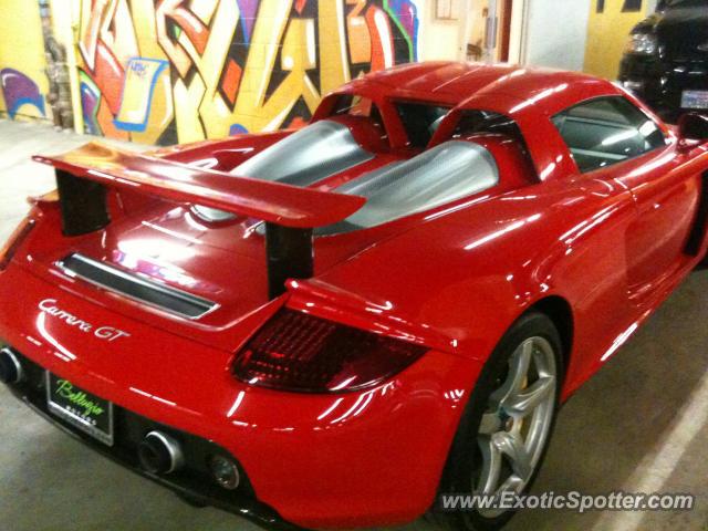 Porsche Carrera GT spotted in Hollywood, California