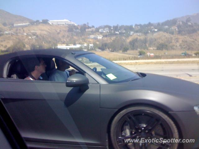 Audi R8 spotted in Malibu, California