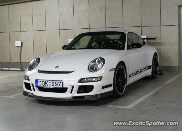 Porsche 911 GT3 spotted in Vilnius, Lithuania