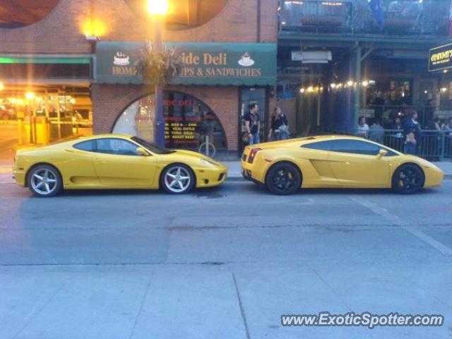 Lamborghini Gallardo spotted in Toronto Ontario, Canada