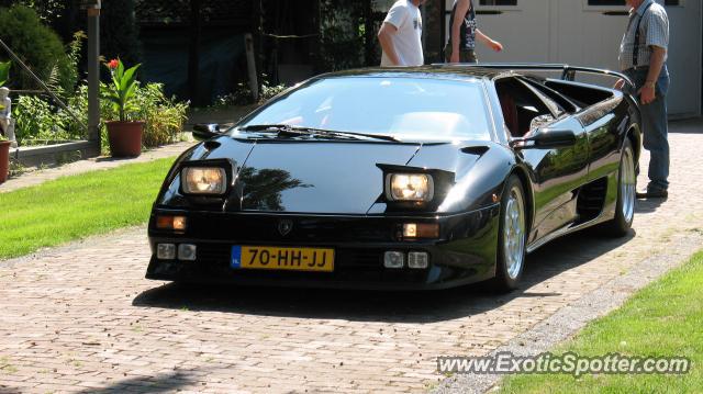 Lamborghini Diablo spotted in Meijel, Netherlands