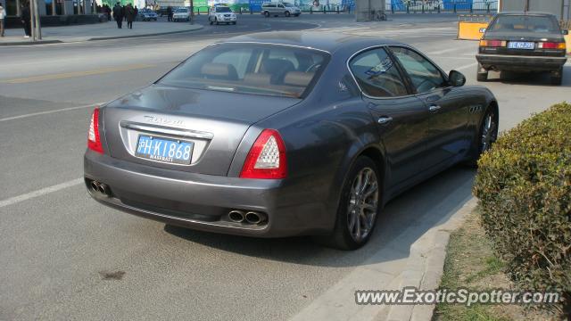 Maserati Quattroporte spotted in Shanghai, China