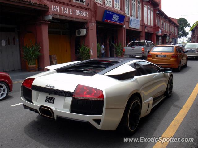 Lamborghini Murcielago spotted in Melaka, Malaysia