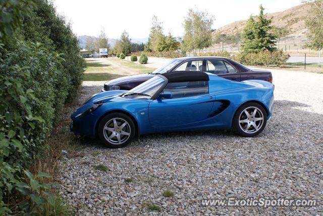 Lotus Elise spotted in Wanaka, New Zealand