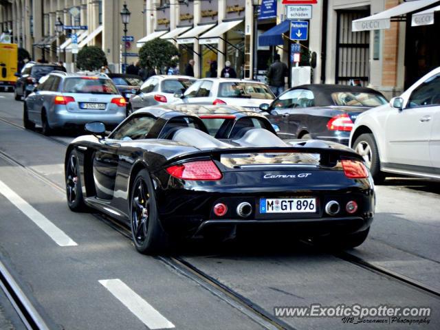 Porsche Carrera GT spotted in Munich, Germany