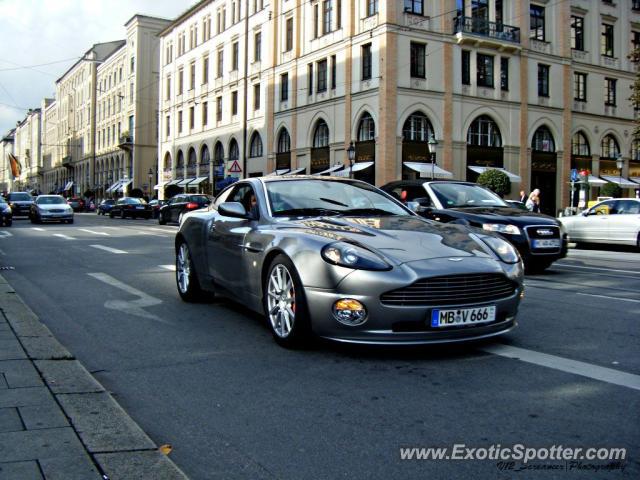 Aston Martin Vanquish spotted in Munich, Germany