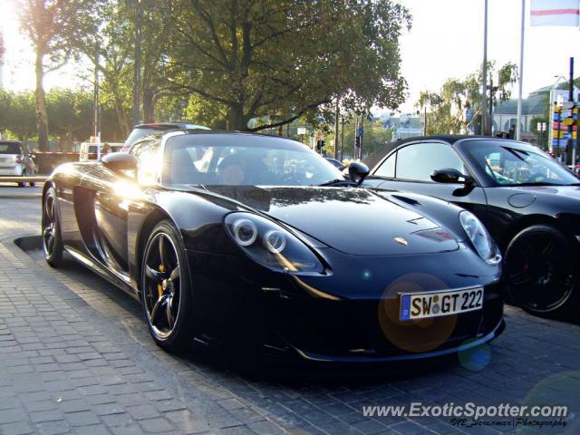Porsche Carrera GT spotted in Frankfurt, Germany