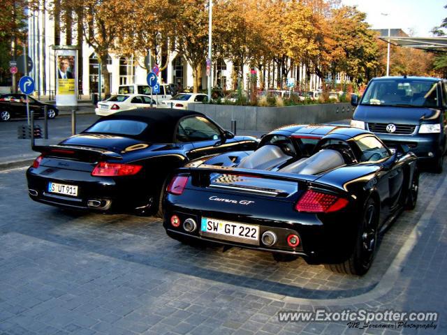 Porsche Carrera GT spotted in Frankfurt, Germany
