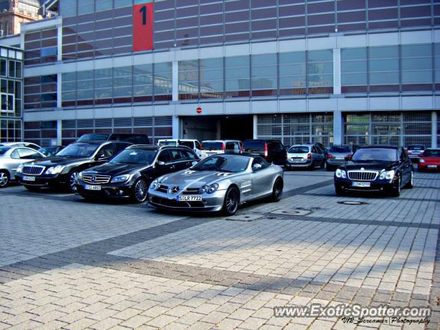 Mercedes SLR spotted in Frankfurt, Germany