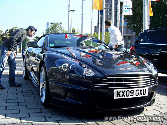 Aston Martin DBS spotted in Frankfurt, Germany