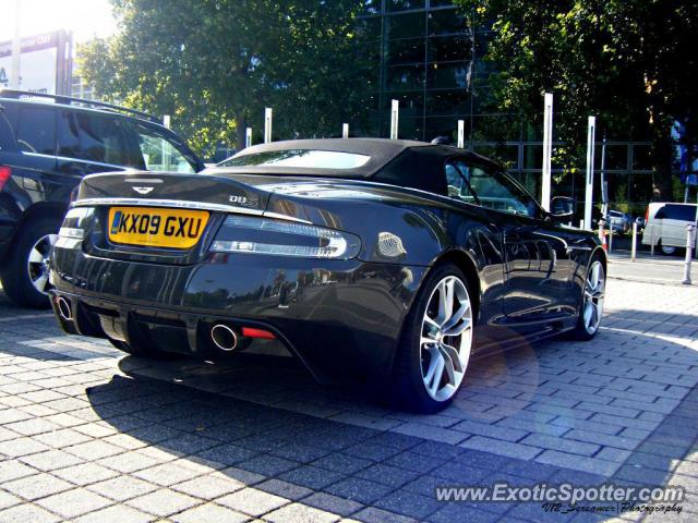 Aston Martin DBS spotted in Frankfurt, Germany