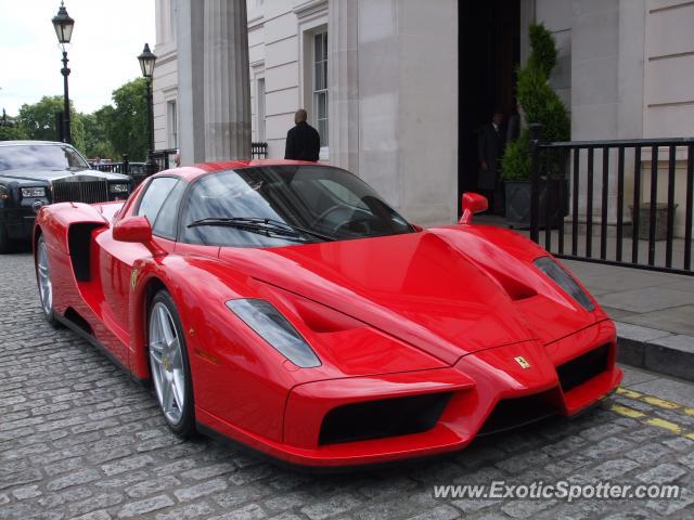 Ferrari Enzo spotted in London, United Kingdom
