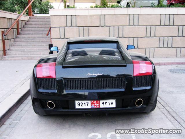 Lamborghini Gallardo spotted in Abu Dhabi-U.A.E., United Arab Emirates