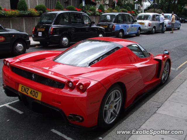 Ferrari Enzo spotted in London, United Kingdom