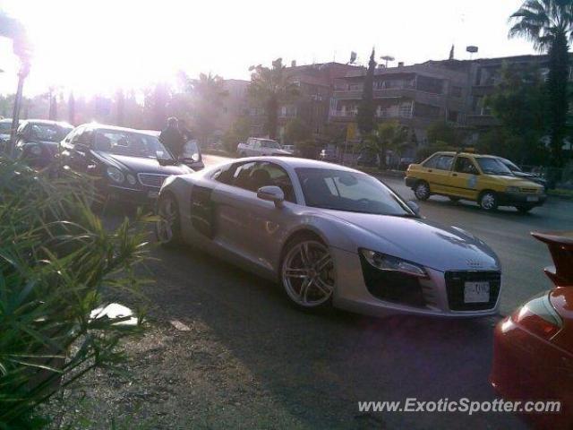 Audi R8 spotted in Damascus, Syria