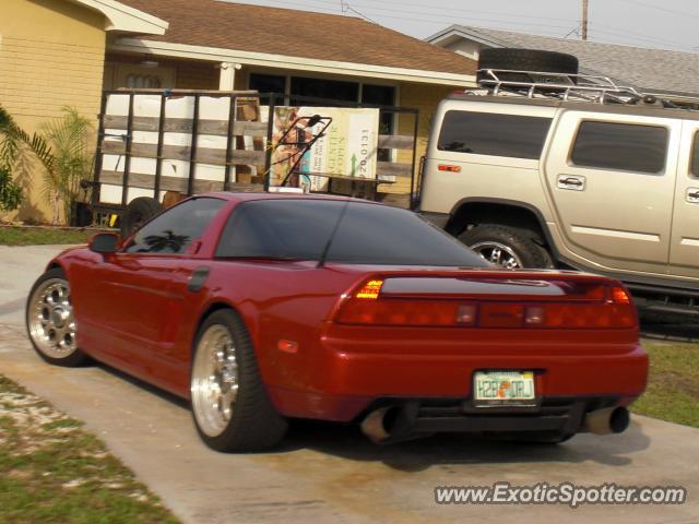 Acura NSX spotted in Hollywood, Florida