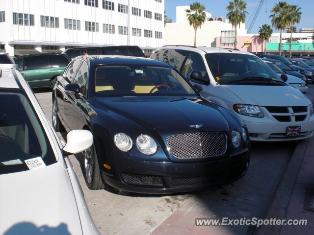 Bentley Continental spotted in Miami Beach, Florida