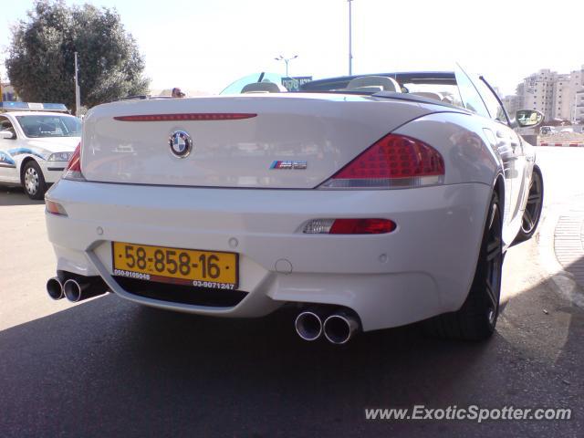 BMW M6 spotted in Petah-Tikwa, Israel
