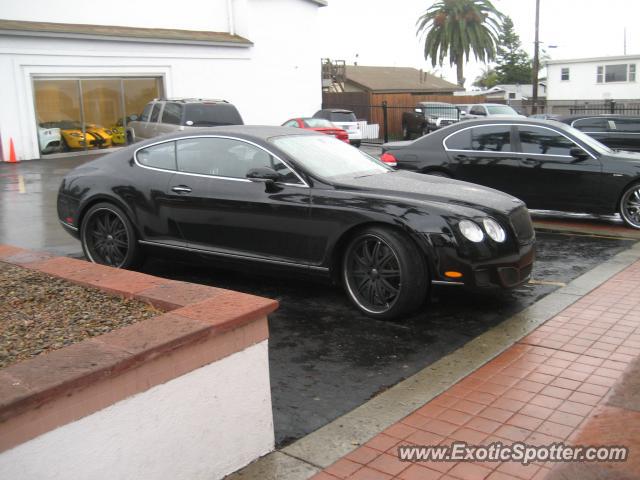 Bentley Continental spotted in La Jolla, California