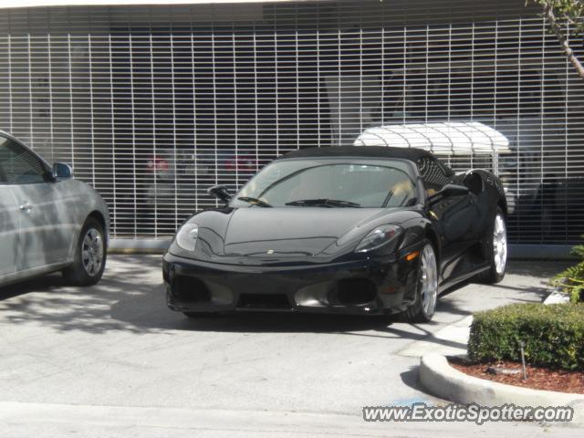 Ferrari F430 spotted in Fort Lauderdale , Florida