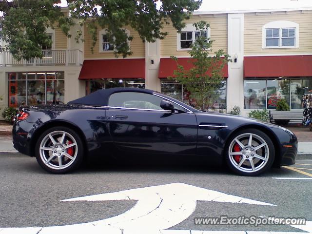Aston Martin Vantage spotted in Boston, Massachusetts