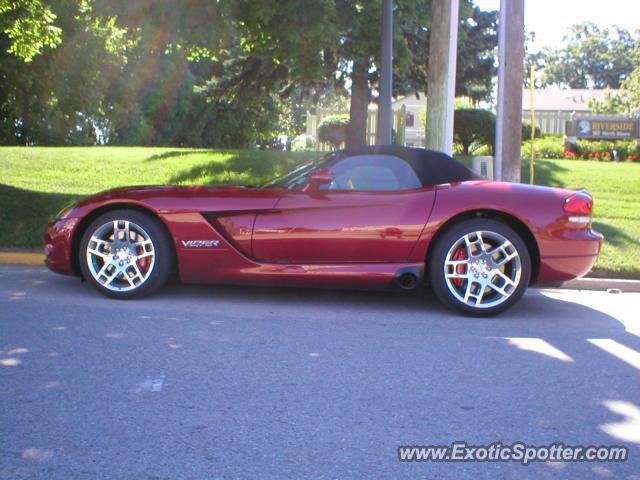 Dodge Viper spotted in South Haven, Michigan