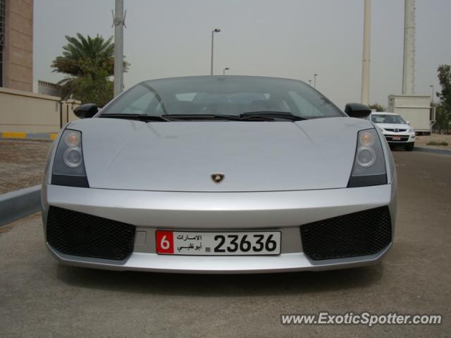 Lamborghini Gallardo spotted in ABU DHABI, United Arab Emirates