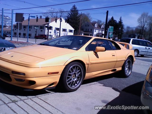 Lotus Esprit spotted in Boston, Massachusetts