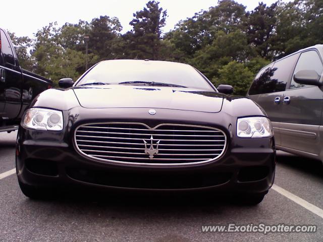 Maserati Quattroporte spotted in Osterville, Massachusetts