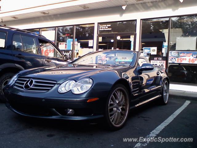 Mercedes SL 65 AMG spotted in Osterville, Massachusetts
