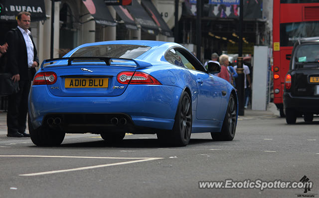 Jaguar XKR-S spotted in London, United Kingdom