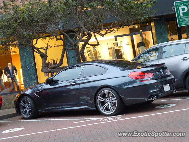 BMW M6 spotted in Lima, Peru