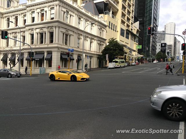 Lamborghini Huracan spotted in Auckland, New Zealand