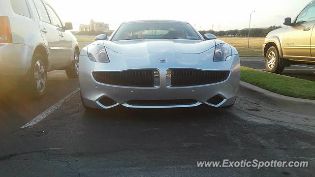 Fisker Karma spotted in Grand Prairie, Texas