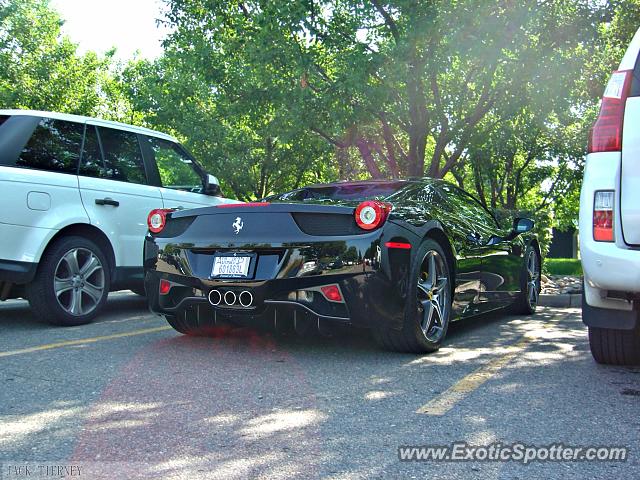Ferrari 458 Italia spotted in GreenwoodVillage, Colorado