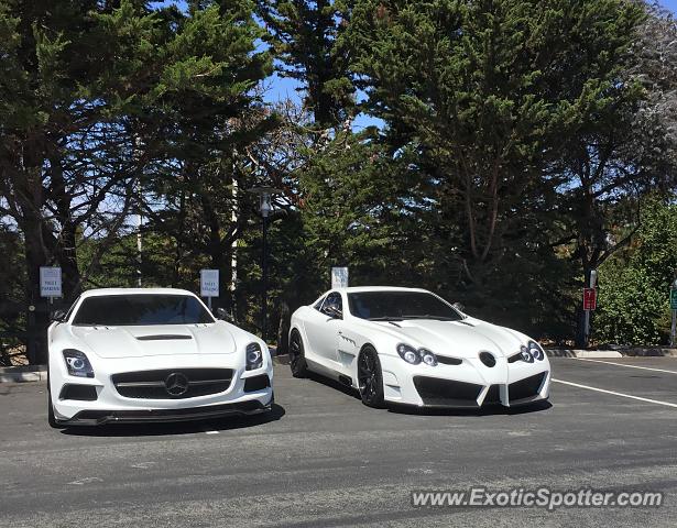 Mercedes SLR spotted in Monterey, California