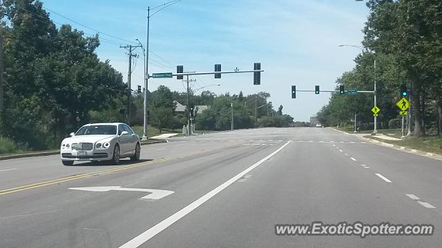 Bentley Flying Spur spotted in Oak Brook, Illinois