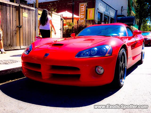 Dodge Viper spotted in Bethesda, Maryland