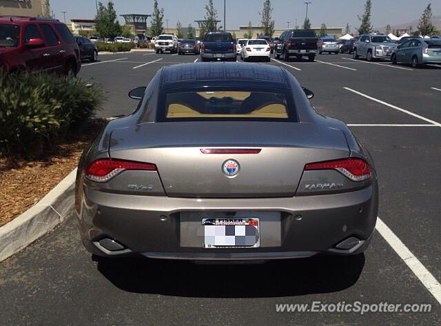 Fisker Karma spotted in Reno, Nevada