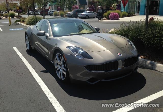 Fisker Karma spotted in Reno, Nevada