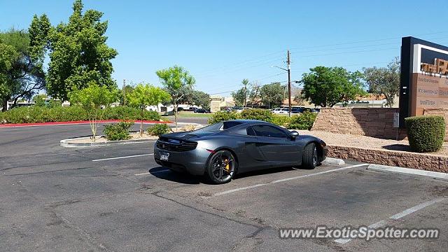Mclaren MP4-12C spotted in Scottsdale, Arizona