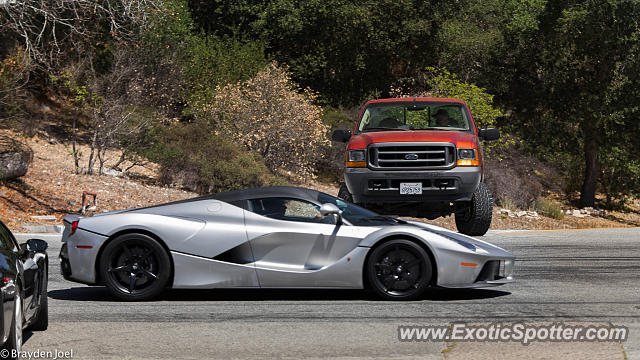 Ferrari LaFerrari spotted in Carmel Valley, California