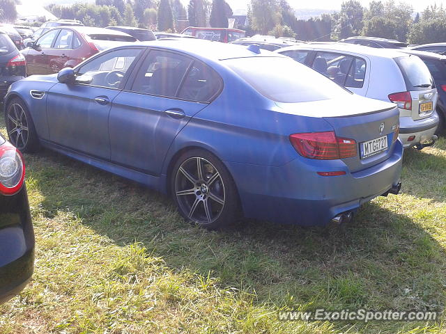 BMW M5 spotted in Malmedy, Belgium