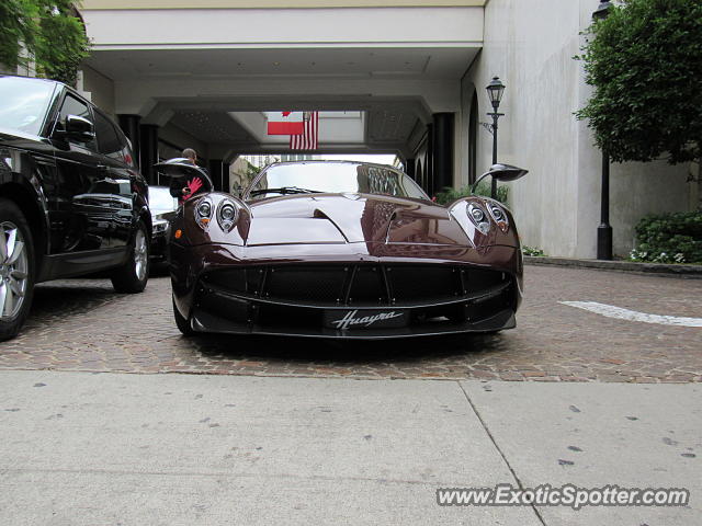 Pagani Huayra spotted in Beverly Hills, California