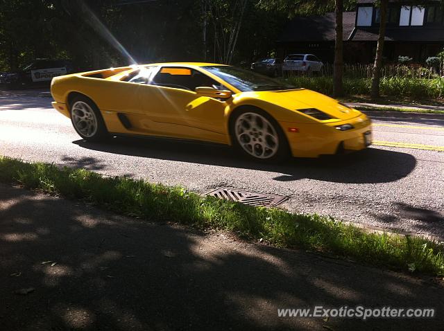 Lamborghini Diablo spotted in Burlington, On, Canada