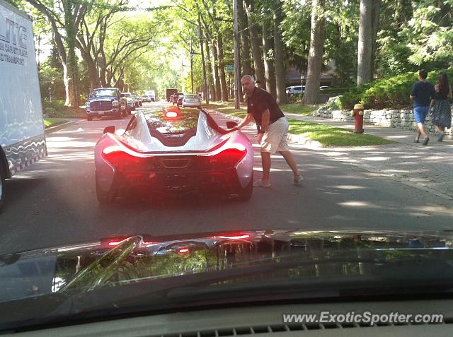 Mclaren P1 spotted in Burlington, On, Canada