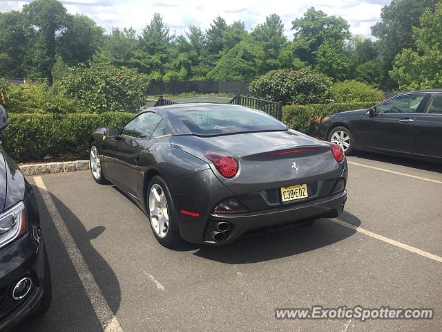 Ferrari California spotted in West orange, New Jersey