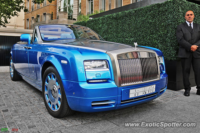 Rolls-Royce Phantom spotted in London, United Kingdom