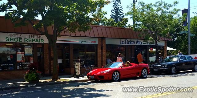 Ferrari 360 Modena spotted in Burlington, Canada