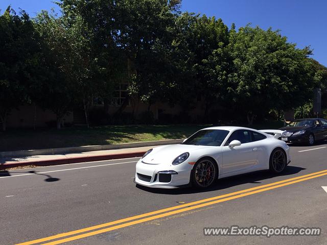 Porsche 911 GT3 spotted in Beverly hills, California